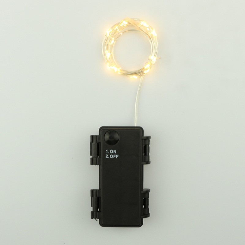 Black Copper Wire Led Light 5 Meter 2AA Battery Power 3M 30Led Copper String Lights