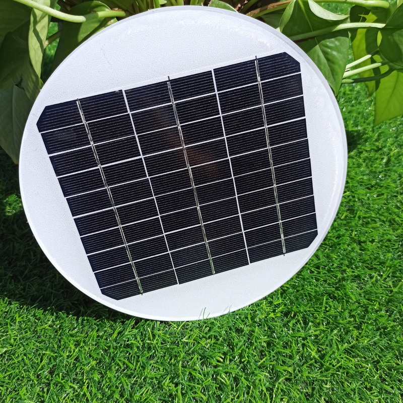 Rounded Small Mono Solar Cells Panel Making Manufacturer 4w PV Module Balcony Solor Panel