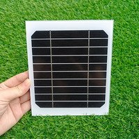 Monocristalino Solar 3 Watt Panel 3 Watt 5 Volt Solar Panel Panneaux Solaires 5v 3w