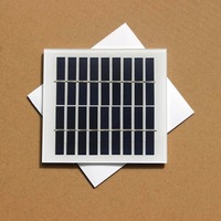 2 Watt Customised Glass Laminated Solar Panel 140mm X 130mm Rechargeable Placa Solar 9v 2w