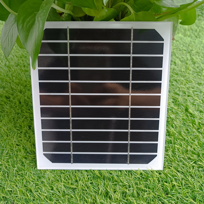 Tempered Glass Solar Plate 4.5w 5.5v Customize Solar Panel for Decorative Lights