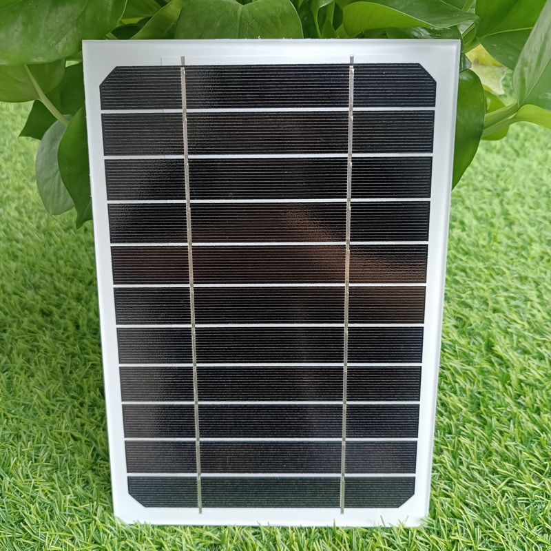 Glass Laminated PV Modules 5.5v Glass Solar Panel Mini 55v 6.5w Solar Panels Monocrystalline