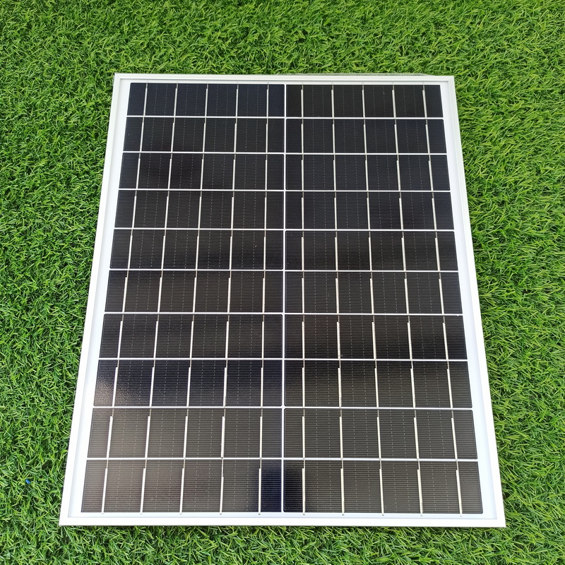 Photovoltaic Glass with Aluminum Frame Monocrystalline Solar Plate 25 Watt Solar Panel