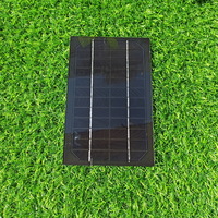 Solar Panels All Black Mono 12 Volt 250ma Mini Solar Panel 3w 12v