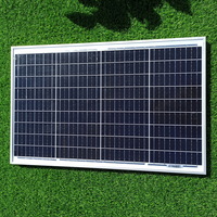 Glass Paneles Solares 40 Watt Small PV Modules 18v Photovoltage Panel Poly Solar Panels 40w