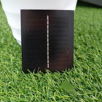 Mini Solar Cells Black Glass Solar Monocrystalline Cells 6 Volt Painel Solar 6v 1w