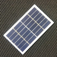 Tempered Glass Mono 70x115 mm Glass Laminated Photovoltaic Module Pannelli Solari Vetro 1w