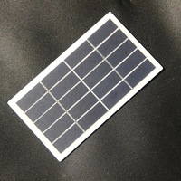 Portable Power Supply with Dc 5521 Wall Mounted Glass Poly 5v 400ma 2w Mini PV Solar Panel