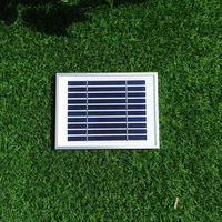 Led Outdoor 5 Volt Glass Laminated Polycrystalline 5v 2.5 w Solar Power Panel