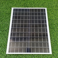 Photovoltaic Glass with Aluminum Frame Monocrystalline Solar Plate 25 Watt Solar Panel