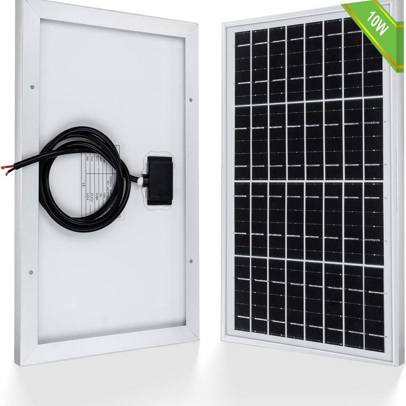 12V Solar Panel 10W Placa De Energia Solar Portable for Vehicle Gate Opener Electrical 