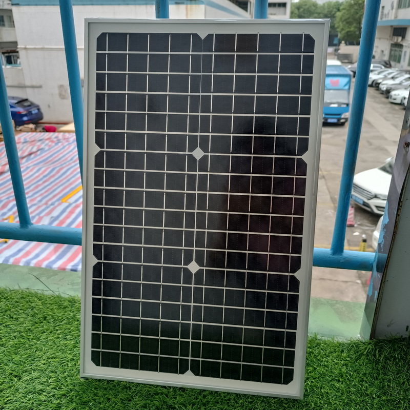 30 w Photovoltaic Module Mono Glass Solar Modules 30 Wp 18v Monocrystalline Solar Panel 30w