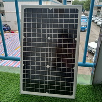 30 w Photovoltaic Module Mono Glass Solar Modules 30 Wp 18v Monocrystalline Solar Panel 30w