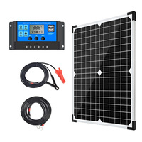 20watts Solar Power Panel Kits Placa Solar 16v Panel Solar Charger Set 20w 18v Monocrystalline Photo